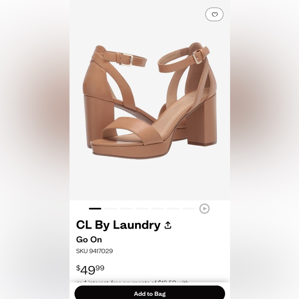 CL by Chinese Laundry Nude Dress Shoes